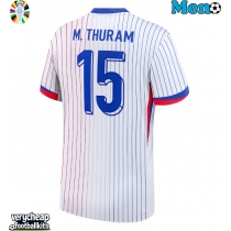 France Marcus Thuram #15 Replica Away Shirt Euro 2024 Short Sleeve